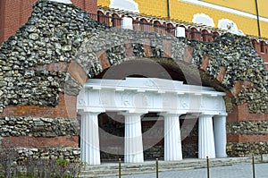 Monument of a victory over Napoleon Grot Ruins