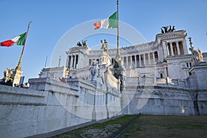 Monument of Vittorio Emmanuele II in Rome, Italy