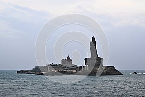 Monument Vivekananda Rock on island