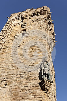 Monument, Wallace Monument, Scotland, Stirling, Memories, Vertical, Highlands Region, Outdoors, War, UK, Europe, Architecture, Sk