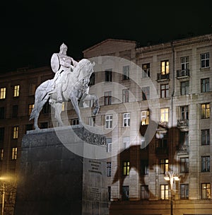 The monument of Yuri Dolgoruky