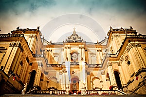 Monumental baroque basilica