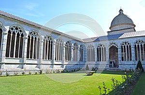 Monumental cemetery in the city of Pisa