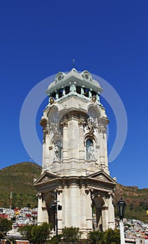 Monumental clock in pachuca hidalgo, mexico II