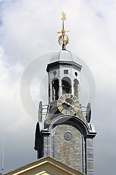 Monumental clock tower