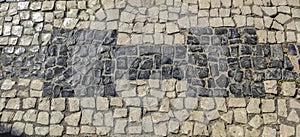 Monumental Complex road surfaces, Caceres, Spain