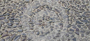 Monumental Complex road surfaces, Caceres, Spain