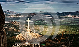 Monumental complex of the valley of the fallen, Madrid, Spain