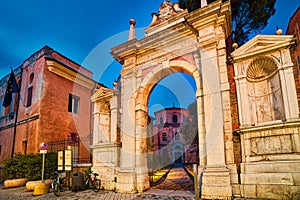 Monumental entry in Ravenna photo