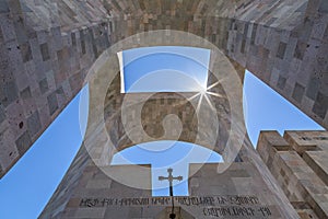 Monumental Gate to the Etchmiadzin Cathedral in Armenia