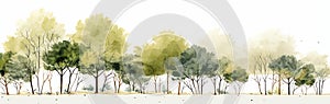 Monumental Landscapes: A Visual Journey Through Row Trees, Oak M