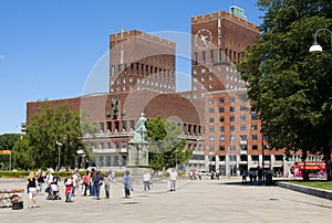 Norway. Oslo. Town hall.