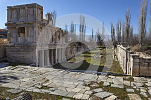 Monumental Sebasteion Augusteum, temple complex dedicated to Aphrodite and the Julio-Claudian emperors, Aphrodisias, Geyre, Cari photo