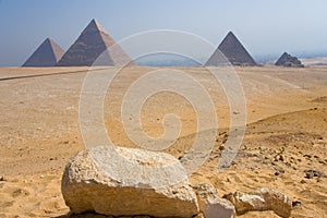 Monumental set of Giza photo