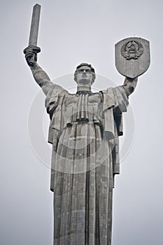 Monumental statue Mother Motherland