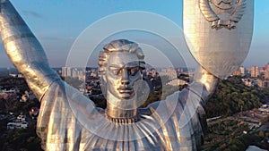 Monumental statue Motherland in Kiev