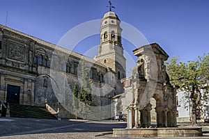 Monumental town of Baeza in the province of Jaen, Andalusia