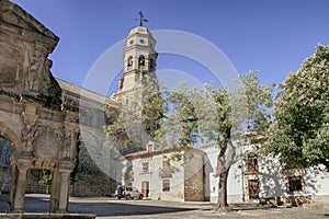 Monumental town of Baeza in the province of Jaen, Andalusia