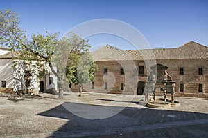 Monumental town of Baeza in the province of Jaen, Andalusia