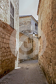 Monumental town of Baeza in the province of Jaen, Andalusia