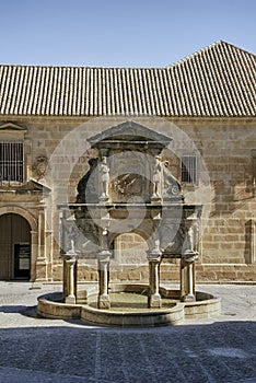 Monumental town of Baeza in the province of Jaen, Andalusia