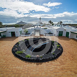 Monumento al Campesino and craft workshop in Lanzarote, Spain