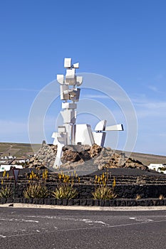 Monumento al Campesion designged by CÃ©sar Manrique (Lanzarote Island Spain)
