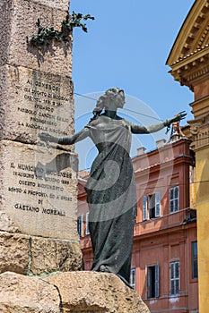 Monumento Alla Liberta Modena Emilia Romagna Italy