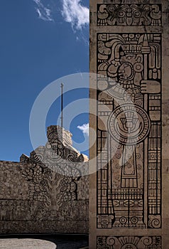 monumento a la patria in Merida Mexico photo