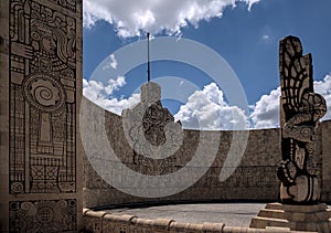 monumento a la patria in Merida Mexico photo