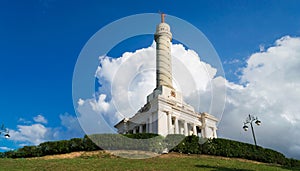 The Monumento a los HÃÂ©roes de la RestauraciÃÂ³n is a landmark in the city of Santiago de los Caballeros in the DR photo