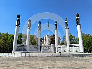 Altar a la patria. Monumento a Los ninos Heroes. Mexico city photo