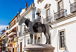 Monumento a Maria de las Mercedes, Sevilla, Spain photo