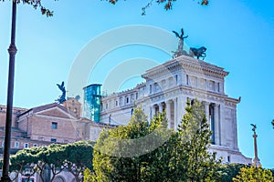 The Monumento Nazionale a Vittorio Emanuele II `National Monument to Victo