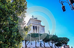 The Monumento Nazionale a Vittorio Emanuele II `National Monument to Victo