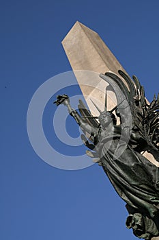 The Monumento a Rius i Taulet in Barcelona photo