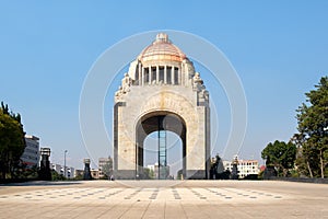 The Monumento to the Revolution in Mexico City