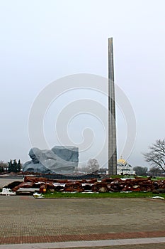 Monuments in Brest fortress