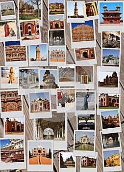MONUMENTS COLLAGE IN INDIA