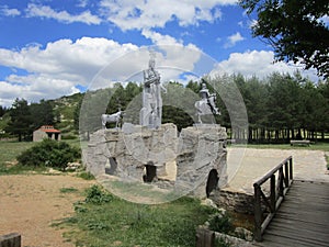 Monuments detail of Spain