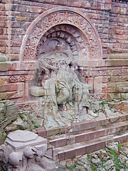 Monuments Of Germany. Thuringia. The kyffhÃÂ¤user. Barbarosa.