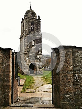 Monuments in the Way of St. James. In Galicia Northwest Spain.