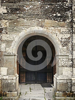 Monuments in the Way of St. James. In Galicia Northwest Spain.