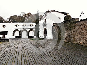 Monuments in the Way of St. James. In Galicia Northwest Spain.