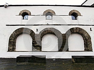 Monuments in the Way of St. James. In Galicia Northwest Spain.