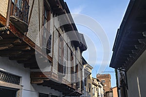 Monza Italy: historic buildings