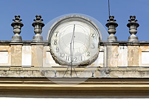 Monza, Villa Reale: sundial photo