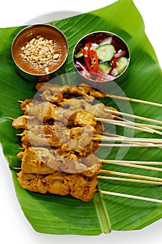 Moo satay, pork satay, thai cuisine