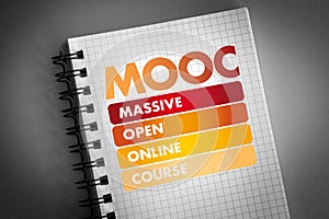 MOOC - Massive Open Online Course acronym