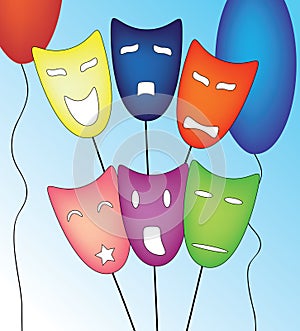 Mood masks set